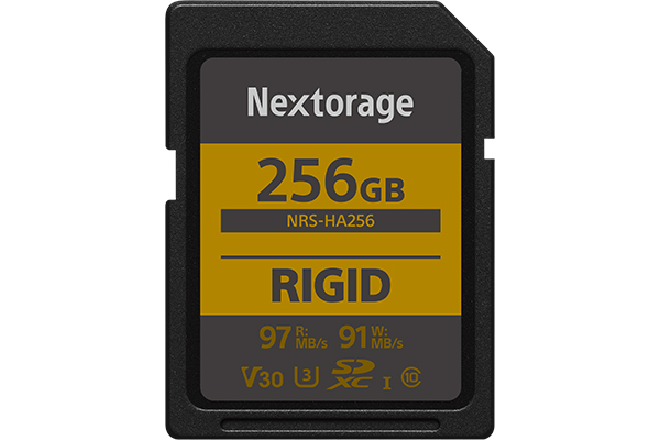 ネクストレージ賞：SDXC UHS-Iメモリーカード NRS-Hシリーズ RIGID仕様 256GB