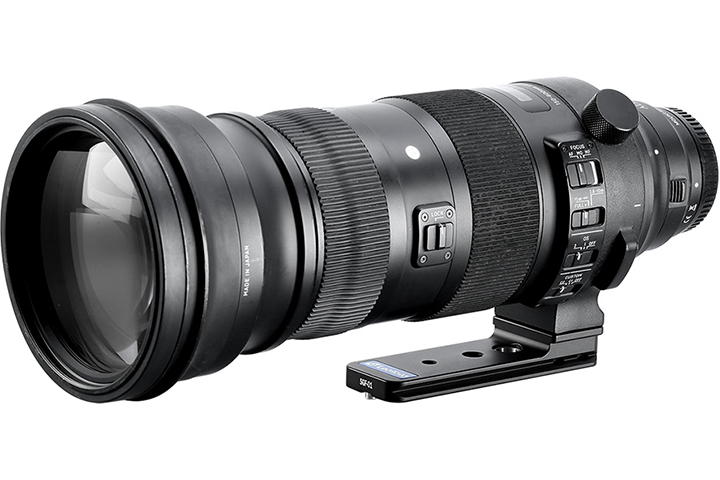 三脚への固定力アップ！ ストラップを装着できるレンズフットの