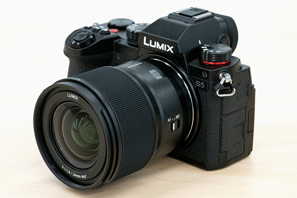 パナソニック LUMIX S5 ＋ LUMIX S 24mm F1.8