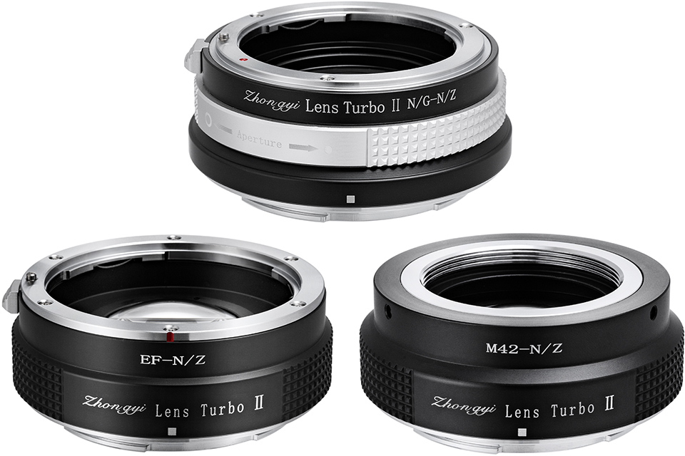 ご購 中一光学 LENS turbo II NG-NZ Fマウント Zマウント | temporada