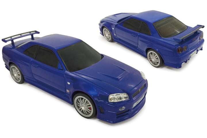 日産公式　モバイルバッテリー(SKYLINE GT-R R34) これがモバイルバッテリ？！ 海外でも有名な名車 日産スカイラインGT-R