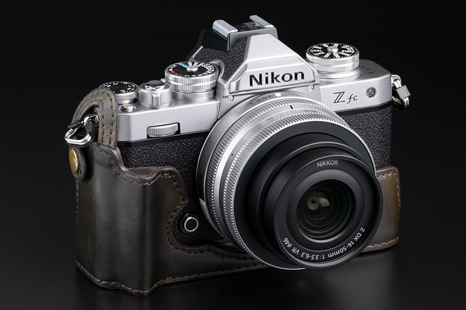 KAZA Nikon Z fc専用 ハーフレザーケース