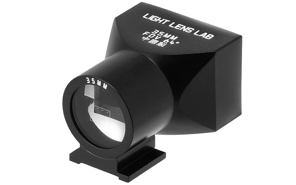 LIGHT LENS LAB 35mm 光学ビューファインダー L-VF35/ SBLOO 復刻 ブラック