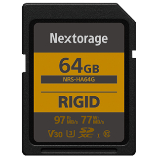 Nextorage SDXC UHS-Iメモリーカード NRS-Hシリーズ RIGID仕様 64GB