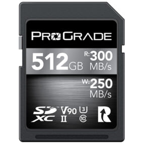 プログレードデジタルのSDXCメモリーカード「SDXC COBALT」に512GBが登場