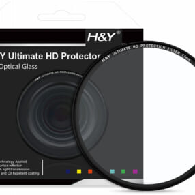 画質を損なわない超低反射0.1％の薄枠レンズ保護フィルター「H＆Y Ultimate HD Protection Filter」