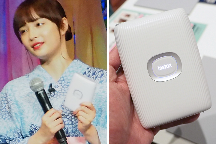 遊べるスマホプリンター“チェキ”「instax mini Link 2」を体験し
