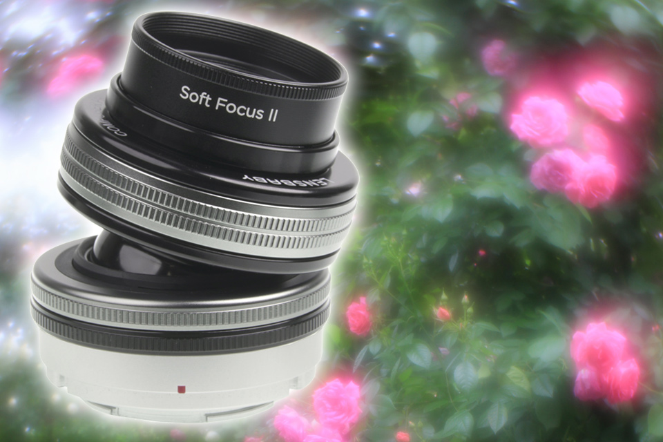 ティルトとソフト、2つの効果で個性的なボケ表現が楽しめる「Lensbaby