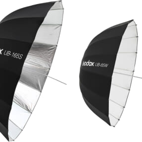 光を自在に操る汎用のライティング用アンブレラ「GODOX Parabolic Umbrella シリーズ」