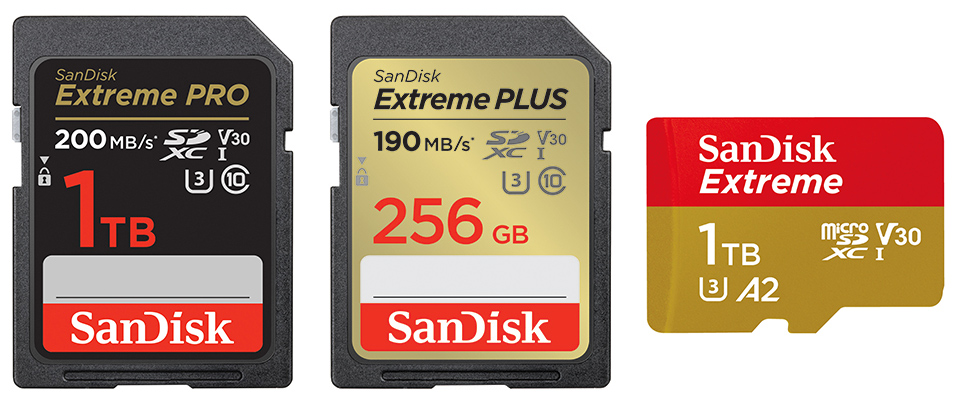 サンディスクの主力モデルがスピードアップ！ 新型のSD/microSD