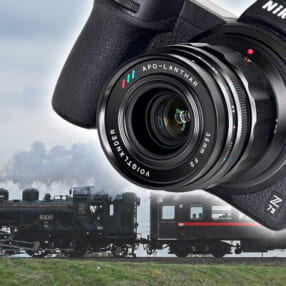 APO-LANTHAR 35mm F2 ニコンZマウントで鉄道を実写！ シャープ感と階調表現力が凄い