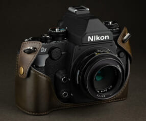 KAZA Nikon Df専用ハーフレザーケース