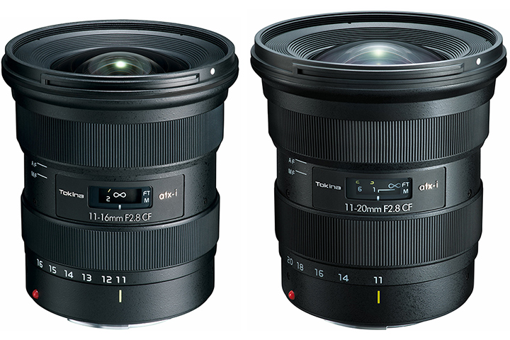 F2.8通しのトキナー大口径超広角ズームレンズがリニューアル「atx-i 11-16mm F2.8 CF PLUS」「atx-i 11-20mm F2.8  CF PLUS」 | CAPA CAMERA WEB