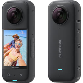 ポケットサイズの360°アクションカメラがパワーアップ！ ブレずに高画質で撮れる「Insta360 X3」