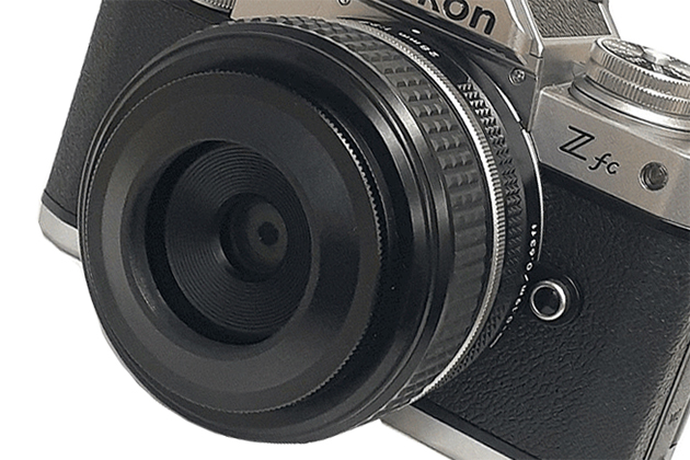 ニコンZレンズ用の薄型でかさばらないレンズフード「ユーエヌ NIKKOR Z