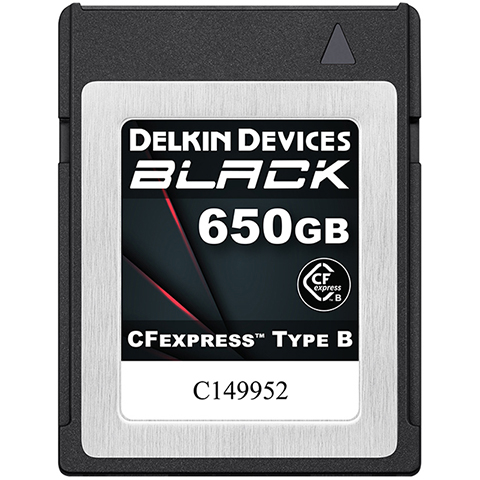 デルキン BLACK CFexpress Type Bメモリーカード