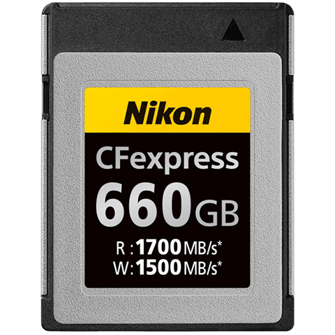 ニコン CFexpress Type Bメモリーカード MC-CF660G