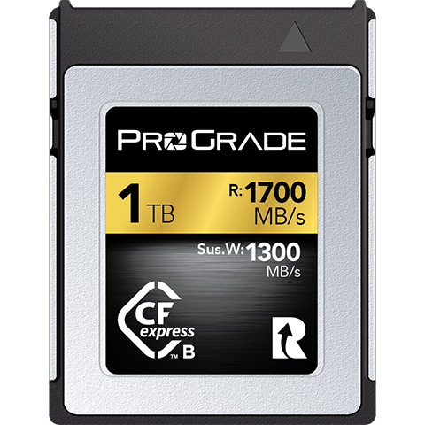 プログレードデジタル CFexpress Type B GOLD 512GB / 1TB