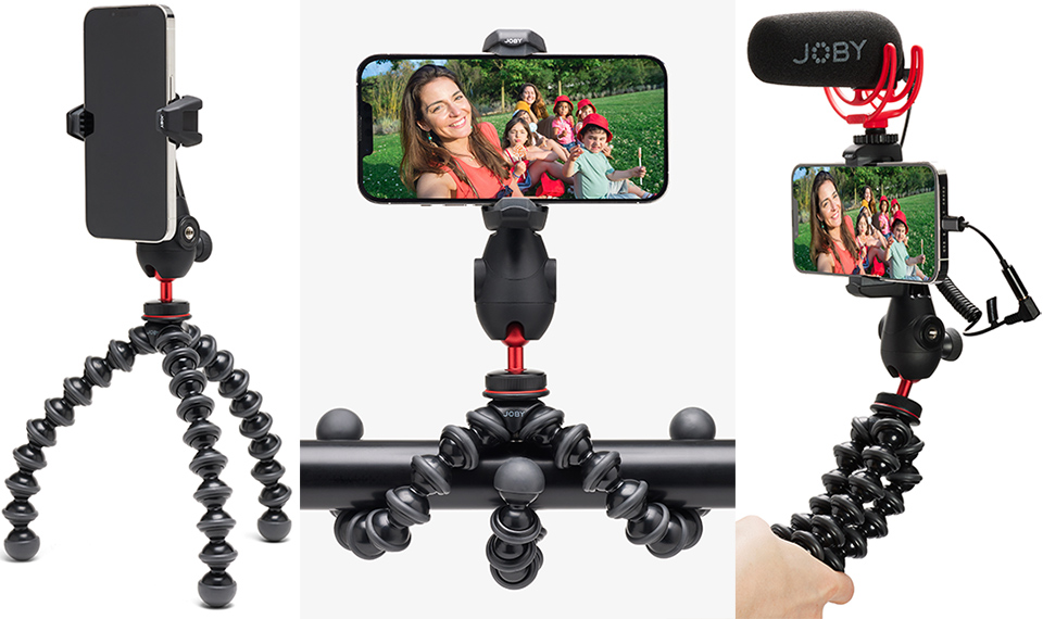 スマホの動画撮影をもっとスムーズに! JOBYのスマホアダプター スマホの動画撮影をもっとスムーズに! JOBYのスマホアダプター