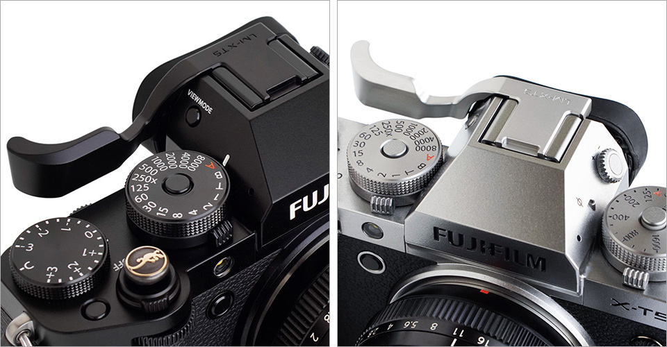 親指の定位置に！ カメラのホールド感をアップさせる「FUJIFILM X-T5 