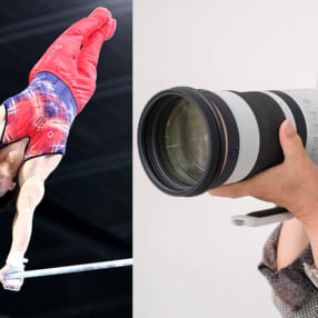 スポーツ写真の巨匠が「キヤノン RF100-300mm F2.8 L IS USM」で体操競技を活写！