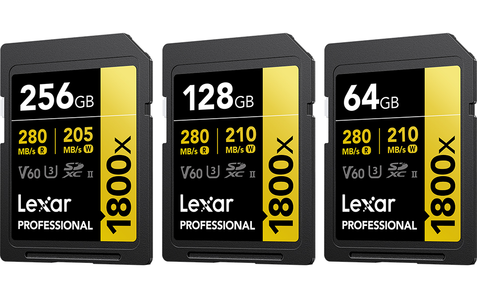 通販でクリスマス LEXAR SDXC Card Lexar SDXCカード 64GB 64GB 1800x
