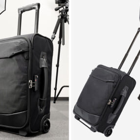 大量の荷物をしっかり保護してスムーズに持ち運べる高性能キャリーバッグ「GW-PRO エアポートローラー」