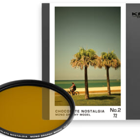 ノスタルジックな写真が撮れる色彩強調フィルター「KANI チョコレートノスタルジア」に72mm径が追加