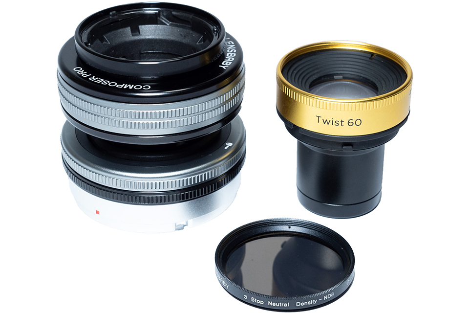 Lensbaby コンポーザープロ II ＋ Twist 60 ＆ NDフィルター