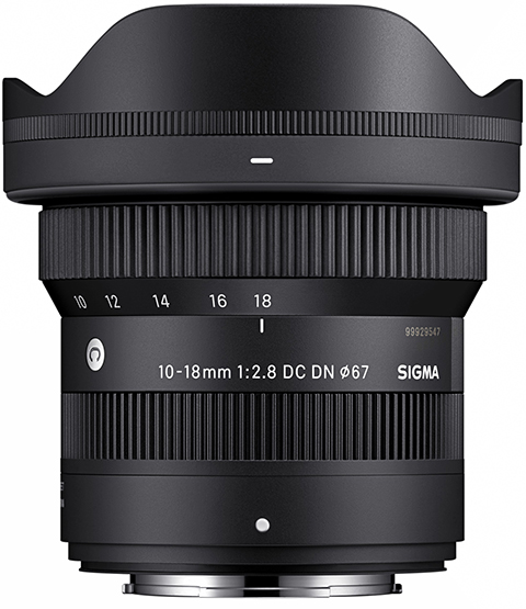 SIGMA 10-18mm F2.8 DC DN | Contemporary