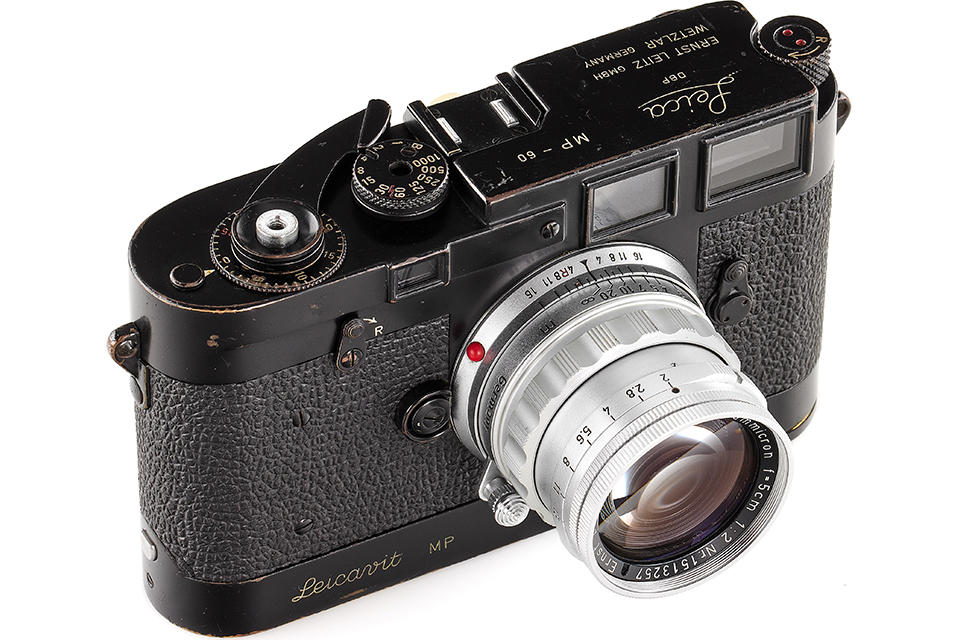 Leica MP black paint no.60 ‘Yul Brynner’