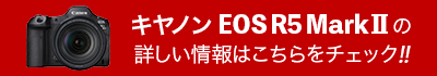 キヤノン「EOS R5 Mark II」の詳しい情報はこちらをチェック