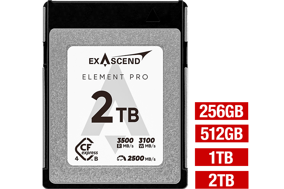 EXASCENDメモリーカードレビュー