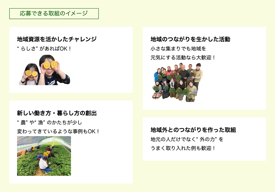ディスカバー農山漁村（むら）の宝アワード