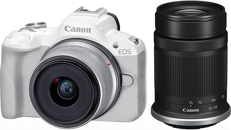 第8位　キヤノン EOS R50・ダブルズームキット (ホワイト)