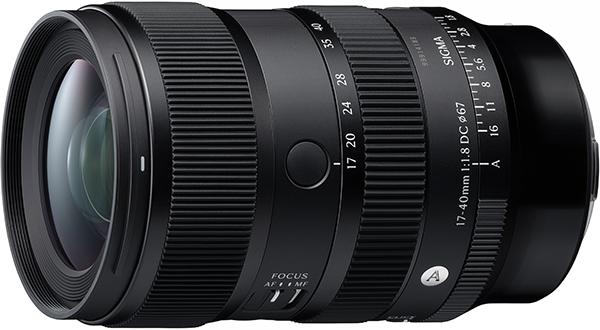 第10位　シグマ 17-40mm F1.8 DC | Art (Eマウント)