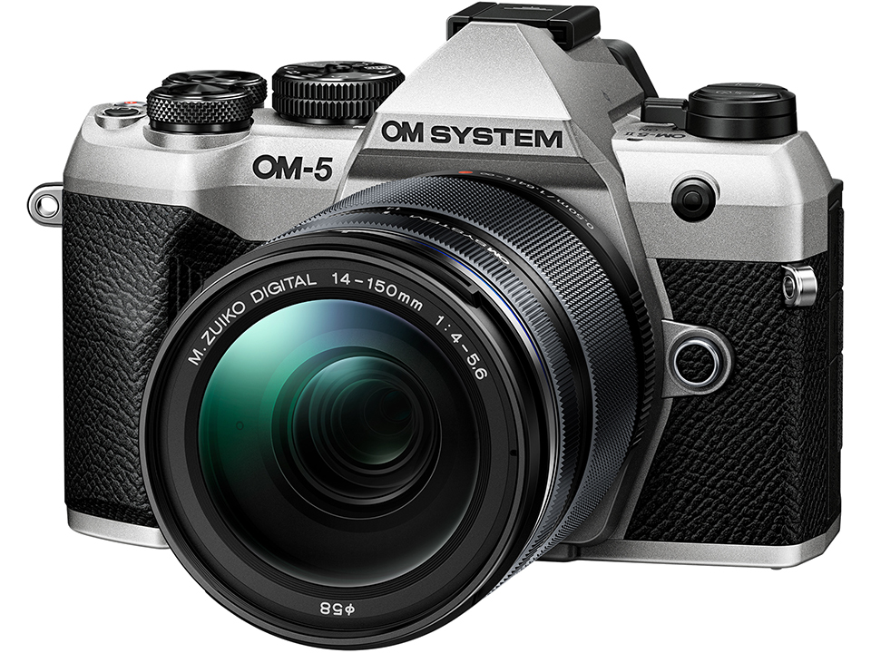 OM SYSTEM OM-5 Mark II 14-150mm II レンズキット シルバー