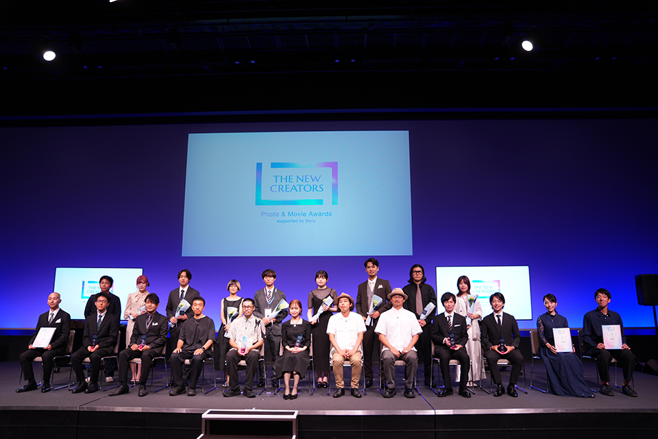THE NEW CREATORS 表彰式