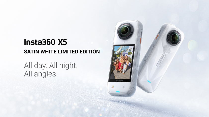 Insta360 X5 サテンホワイト
