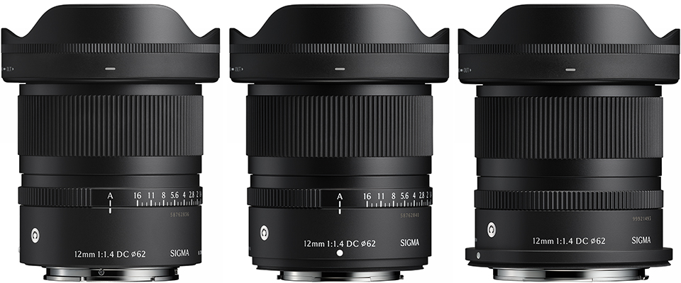 Sigma 12mm F1.4 DC | Contemporary