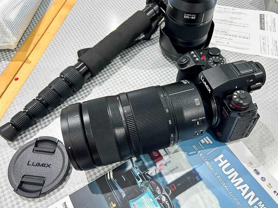 LUMIX S 100-500mm F5-7.1 O.I.S. サーキット実写レポート
