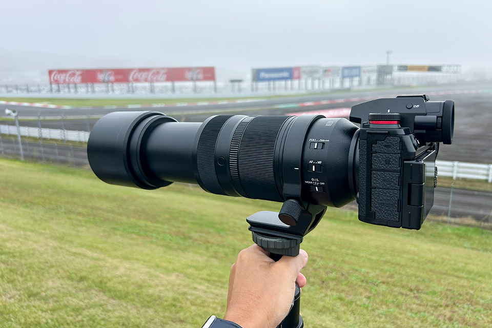 LUMIX S 100-500mm F5-7.1 O.I.S. サーキット実写レポート