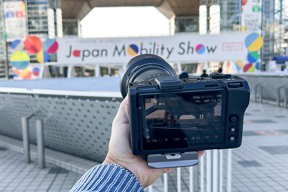 ニコン ZR ジャパンモビリティショー実写レビュー