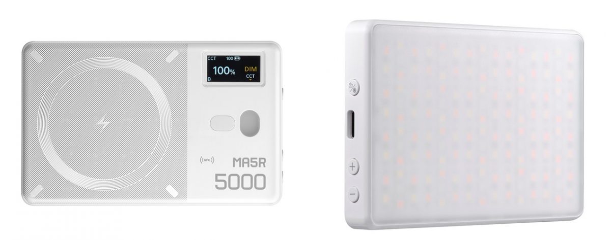 スマホ撮影の強い味方！ モバイルバッテリー機能搭載のLEDポケット