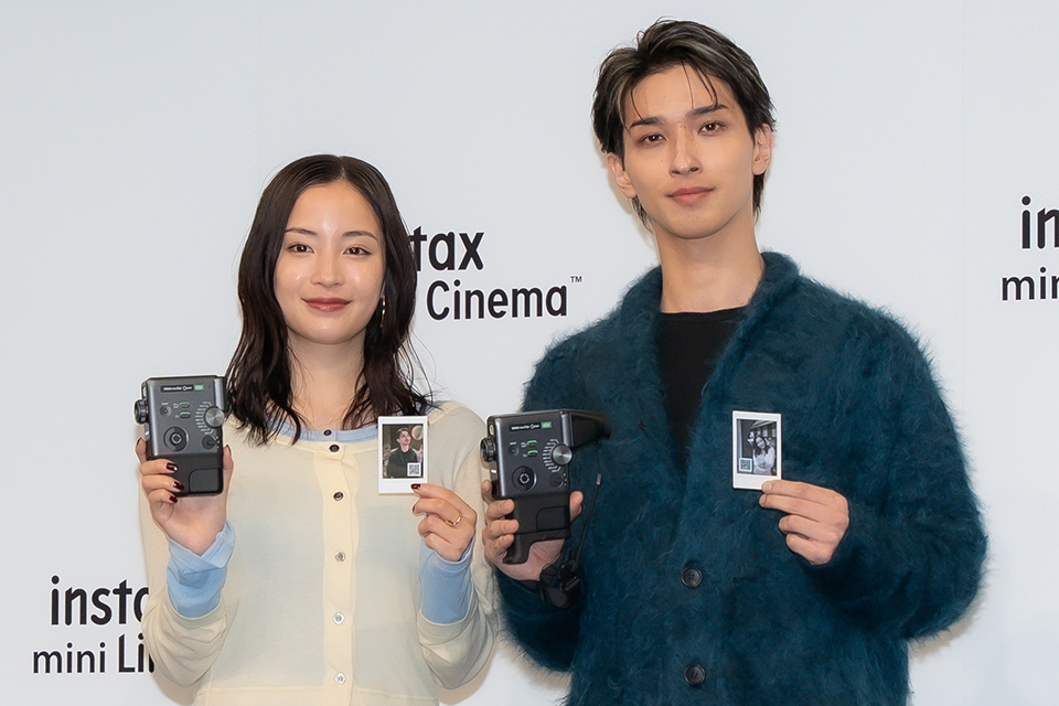 横浜流星、チェキ新製品発表で撮影裏話を披露