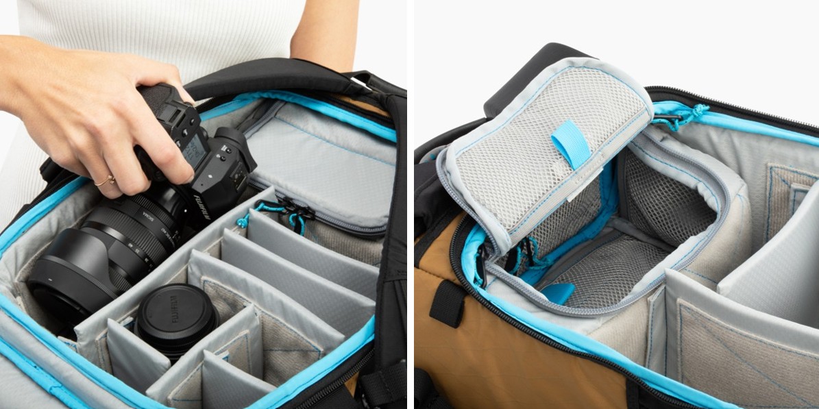 カラフルなバックパックが登場！ コンパクトで身軽な撮影に適した