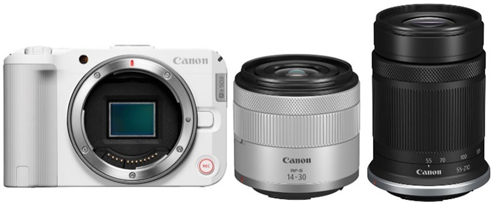 キヤノンのミラーレスカメラ「EOS R50 V」にホワイトモデルが新登場