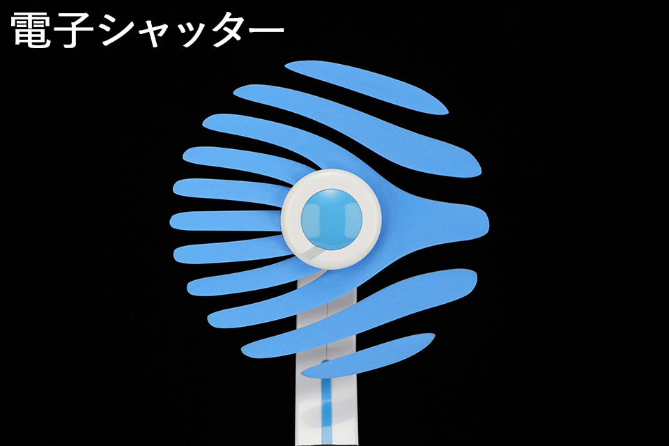 ローリングシャッター歪み比較