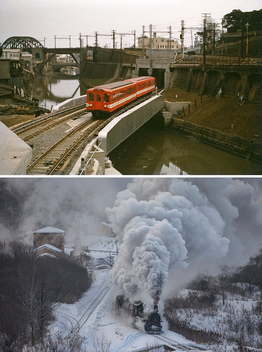 鉄道写真 バラ売り可能一枚４９８０円昭和時代 鉄道１０ 2つの鉄道写真展を同時に楽しめる！ 昭和29−昭和33 鶴田裕「鉄道写真 芸術写真