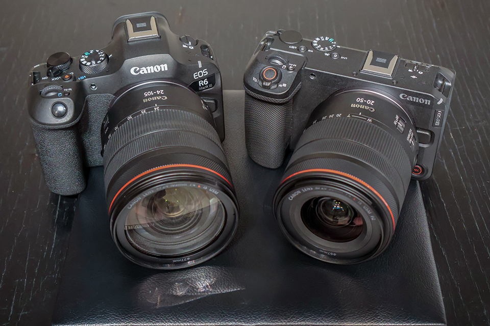 キヤノンVシリーズ初のフルサイズミラーレスカメラ「EOS R6 V」を触っ